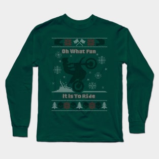 Moto Christmas Long Sleeve T-Shirt